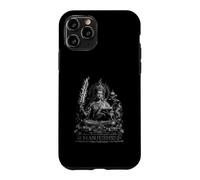 Manjushri Épée de Sagesse Bouddhiste et Lotus Sutra Coque pour iPhone 11 Pro