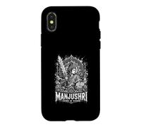 Manjushri Épée de Sagesse Symbole Bouddhiste Coque pour iPhone X/XS