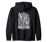 Manjushri Épée de Sagesse Symbole Bouddhiste Sweat à Capuche