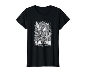Manjushri Épée de Sagesse Symbole Bouddhiste T-Shirt Graphique avec Valeur