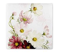 Mank Airlaid Lot de 50 Serviettes Jetables de Table 40 x 40 cm, Parfaites pour la Restauration et les Fêtes, Aspect Tissu et Absorbantes