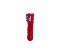 Manker E02 III Lampe de poche EDC 400 lumens 10440/AAA avec queue magnétique et clip, émetteur LED 519A-V1 4000 K IRC élevé R9080 (rouge)