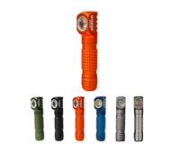 Manker E02 III Lampe de poche EDC avec queue magnétique et clip réversible - Blanc froid 6500 K 560 lumens AAA/10440 USB-C Lampe torche rechargeable (orange, sans bandeau)
