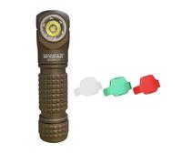 Manker E03H III Lampe de poche - 1200 lumens, 14500/AA, autonomie maximale de 12 heures, étanchéité IPX8, queue magnétique, couleur sable, blanc froid 6500 K