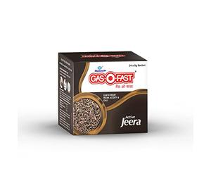 Mankind Gas-O-Fast For Relieving Acidity, Active Jeera- 5 g Sachet (Pack of 24)
