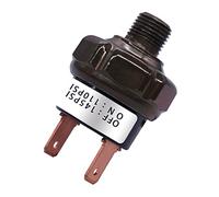 mankk Pressostat d'air 110-145 PSI Filetage 1/8" NPT 24 V 12 V DC Compresseur d'air Pressostat pour klaxon Train 110-145-1/8" NPT-BK