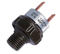mankk Pressostat d'air 90-120 PSI Filetage 6,35 mm NPT 24 V 12 V DC Compresseur d'air Pressostat pour klaxon train 90-120-1/4" NPT-BK