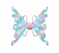 MaNMaNing Ailes de Papillon Électriques Lumineuses pour Enfants Accessoire Dos Cadeau pour Garçons et Filles Cosplay Tenue Carnaval Enfants