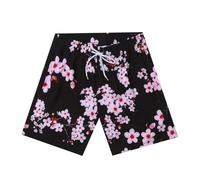 MaNMaNing Bermuda De Plage Homme Quatre Parties avec Poche Zip Stretch Et Impression Short De Plage Homme Décontracté Et Fonctionnel pour L'Été Les Loisirs