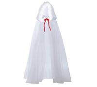 MaNMaNing Cape du Père Noël Style Instagram avec Capuche Cosplay Role Playing Tenue de Célébration de Noël Carnaval pour Déguisement et Party Élégant