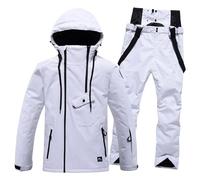 MaNMaNing Combinaison Ski Femme Imperméable et Thermique Coupe Moderne Confortable Tenue Sportive Hiver et Activités Neige Protection Complète Style Élégant