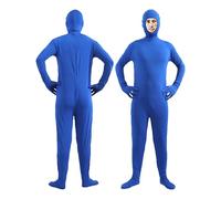 MaNMaNing Combinaison Unicolore pour Adulte et Enfant Costume Performance Tenue Role Playing Unisexe pour Carnaval et Halloween Soirée