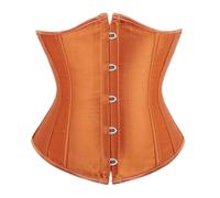 MaNMaNing Corset Femme Ceinture en Satin avec Fermeture Broche pour Cintrer La Taille Et Apporter Une Touche Courtisane Chic sous Les Robes en Une Attache Rapide Au Style Élégant
