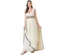 MaNMaNing Costume Carnaval Enfant Déguisement Grec Déesse Cléopâtre Cosplay Famille Adulte Halloween Fête Performance Robe Médiévale Antique Déguisement Enfant Fille