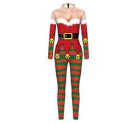 MaNMaNing Costume Gonflable Adulte Combinaison De Scène Rayée Numérique Noël Pour Performance Et Célébration Cosplay Unique Tenue Déguisement Gonflable Carnaval