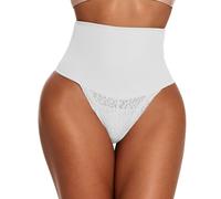 MaNMaNing Culotte Gainante Femme en Dentelle Taille Haute String pour Un Effet Ventre Plat Et Galbe des Fessiers sans Coutures avec Une Coupe Minimaliste Et Un Confort Invisible