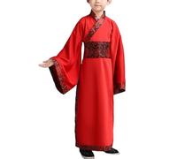 MaNMaNing Déguisement Garçon Ancien Costume Chinois De Cour pour Spectacle Carnaval Et Cosplay Tenue Traditionnelle pour Garçon 2 A 18 Ans Déguisement Carnaval Enfant