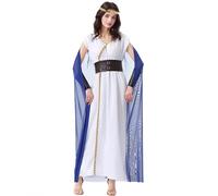 MaNMaNing Déguisement Halloween Femme Robe Lune Médiévale Élégante Cosplay Céleste Thème Fête Déguisement Déesse Élégant
