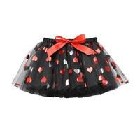 MaNMaNing Deguisement Halloween Fille Jupe Tutu Tulle Imprimé Multicouche pour Ballet Carnaval Fête Danse Deguisement Fille