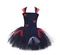 MaNMaNing Deguisement Halloween Fille Robe Princesse Tulle pour Rôle Fête Théâtre Soirée Déguisée Deguisement Princesse Fille