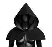 MaNMaNing Dequisement Halloween Cape À Volants Médiévale Avec Masque Oiseau Chapeau Accessoire Cosplay Tête Déguisement Peste Homme Effrayant
