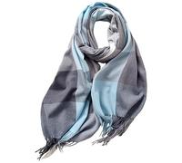 MaNMaNing Écharpe Longue Femme Automne Hiver Carreaux Épais Châle Élégant Couleur Classique 2025