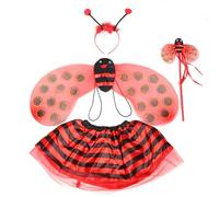MaNMaNing Ensemble De Costumes De Dessin Animé pour Enfants Tutu Mini Jupe Fille Jupe Danse Classique Fille Vetement Fluo Ballet Danse Fancy Dress Deguisement 10 Ans