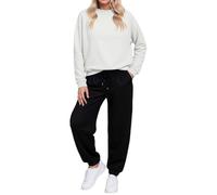 MaNMaNing Ensemble Pantalon Ultime Femme Deux Pièces Quotidien Tenue Stylish et Confortable Automne Hiver Style Polyvalent Élégant Conception Pratique