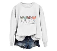 MaNMaNing Femme Sweat Saint-Valentin Pull Oversize Femme Cape Polaire Sweatshirt Saint Valentin Pull Bleu Plaid Stitch Cadeau Couple Personnalisé Sweat Polaire Chaude Valentines Day