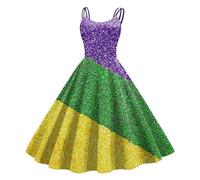 MaNMaNing Femmes sans Manches Longueur Genou Rétro Une Ligne Jupe Noire Femme Tutu Rose Adulte Costume Carnaval Femme Deguisement Carnaval Venise