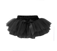 MaNMaNing Jupe Tutu Patchwork pour bébé Fille déguisement Carnaval fête Danse Tulle Bouffant Jupe Courte avec nœud Costume Enfant fête Loisir créatif Princesse été