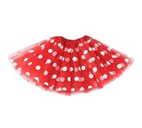 MaNMaNing Jupes Tutu pour Enfants : Tutu avec Robe À Et Jupe Fille Robe De Danse Vert Rétro Accessoire Princesse Costume 1-9 Ans