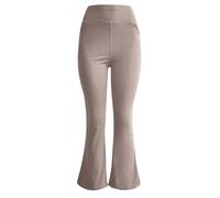 MaNMaNing Pantalon de Yoga Décontracté Taille Haute pour Filles en Tissu Élastique et Doux pour Une Silhouette Mise en Valeur Lors des Activités Quotidiennes