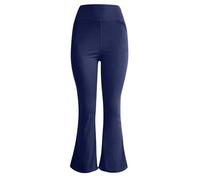 MaNMaNing Pantalon de Yoga Décontracté Taille Haute pour Filles en Tissu Élastique et Doux pour Une Silhouette Mise en Valeur Lors des Activités Quotidiennes