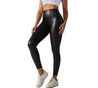 MaNMaNing Pantalon en Simili Cuir Taille Haute pour Femmes en Tissu Confortable et Sexy pour Soirée et Usage Quotidien avec Design Élégant Legging Anti Cellulite