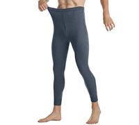 MaNMaNing Pantalon Homme Double Velours Absorbant Chaleur Uni Bouton Chaud Leggings Pantalon Velours Homme Thermique De Jogging