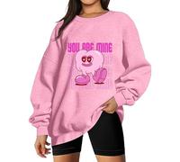 MaNMaNing Pull Femme Hiver Chaud Pull A Capuche Femme Sweat Capuche Sweatshirt Saint Valentin Saint Valentin Plaid Stitch Idee Cadeau Polaire Polaire Chaude Valentines Day