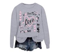 MaNMaNing Pull Oversize Femme Pull Polaire Femme Hiver Sweatshirt Saint Valentin Sportswear Plaid Stitch Idee Cadeau Couple Capuche Sweat Capuche Sweat Polaire