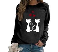 MaNMaNing Pull Polaire Femme Sweat Shirt Femme Pull Hiver Chaud Saint Valentin Veste Grande Taille Coton Saint Valentin Original Capuche Cape Polaire Valentines Day