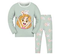 MaNMaNing Pyjama Enfant Garçon Fille Manches Longues Pantalon Imprimé Cartoon Mignon Ensemble Vêtement de Nuit Décontracté Pyjama Enfant Doux Quotidien