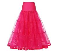 MaNMaNing Robe De Mariée À Ourlet Asymétrique, Jupon Long, Jupe Femme Jupe Tulle Femme A Paillette Costume Carnaval Maquillage Carnaval