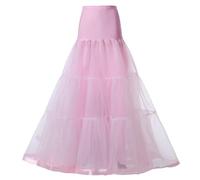 MaNMaNing Robe De Mariée À Ourlet Asymétrique, Jupon Long, Jupe Femme Jupe Tulle Femme Danse Orientale Deguisement Carnaval Costume Carnaval