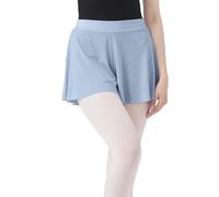 MaNMaNing Short de Danse Polyvalent pour Femmes Confortable et Décontracté pour Pratique de Danse Ethnique et Yoga en Tissu Adjustable Léger