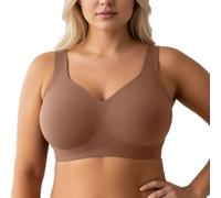 MaNMaNing Soutien Gorge sans Armature Femme Grande Taille sans Couture Maintien Confortable Bonnet Complet Effet Push-Up Brassiere Armature Confortable Grand Confort