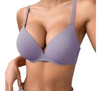 MaNMaNing Soutien Gorge sans Armature Léger Invisible Dos Nu Style Japonais Simple Confortable Quotidien pour T Shirt Brassière Femme