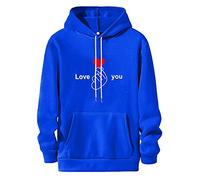 MaNMaNing Sweat A Capuche Femme Pull Hiver Femme Pull Chic Et Elegant Valentines Day Stitch Cadeaux Cadeau St Valentin Homme Sweat À Capuche Couverture A Poncho Plaid