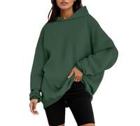 MaNMaNing Sweat Capuche Femme Grande Taille, Pull Épais Doux Confortable, Haut Décontracté Quotidien Pratique, Vêtement Cadeau Noel avec Poches