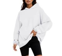 MaNMaNing Sweat Capuche Femme Grande Taille, Pull Épais Doux Confortable, Haut Décontracté Quotidien Pratique, Vêtement Cadeau Noel avec Poches