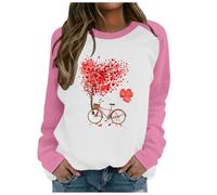MaNMaNing Sweat Femme Pull Capuche Femme Sweet Capuche Valentines Day Pull Personnalisé Couple Stitch Amour Cadeau Chaud Hiver Plaid Sweat Saint-Valentin