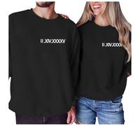 MaNMaNing Sweat Shirt Femme Sweat Femme Capuche Poncho Plaid Saint-Valentin Pull Personnalisé Couple Pull Col Roulé Cadeau St Valentin Chaud À Capuche Plaid Poncho